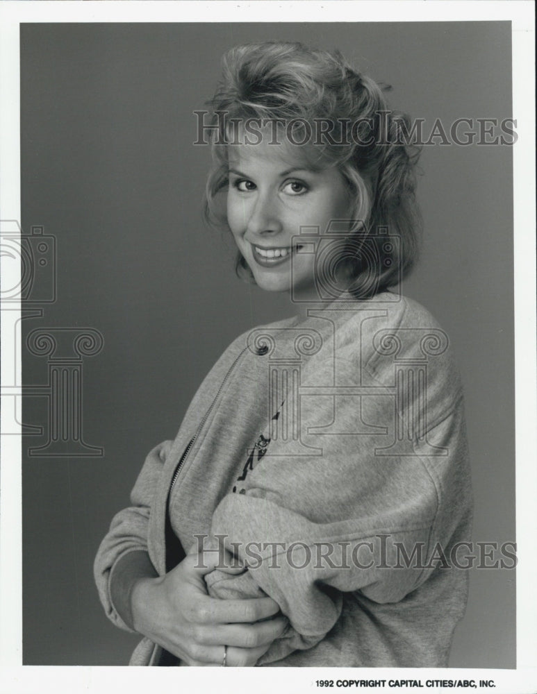 1992 Press Photo Pam Stone of "Coach" - Historic Images