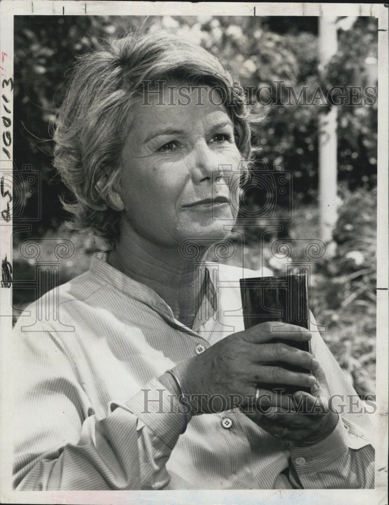 1981 Press Photo Dallas Barbara Bel Geddes Ellie Ewing CBS - Historic Images