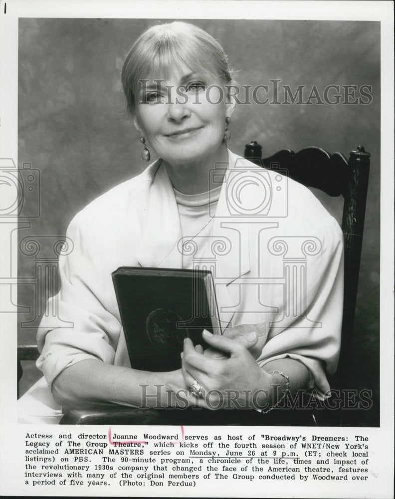 Press Photo Joanne Woodward - Historic Images