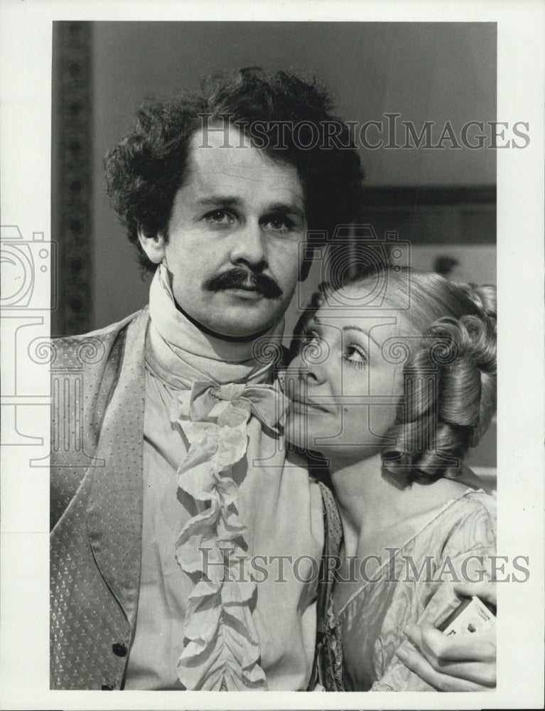 1973 Eric Woofe stars as Johann Strauss and Anne Ferris as Emilie, - Historic Images