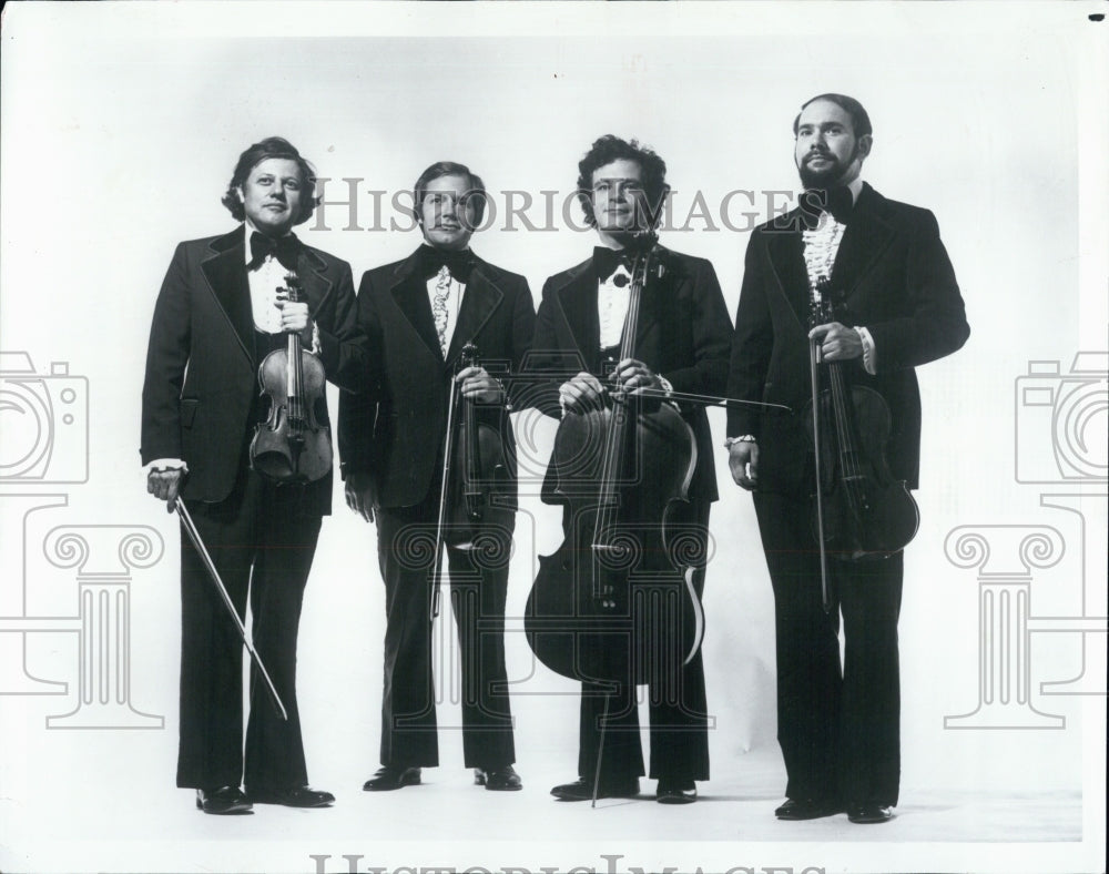 Press Photo Juilliard String Quartet - Historic Images