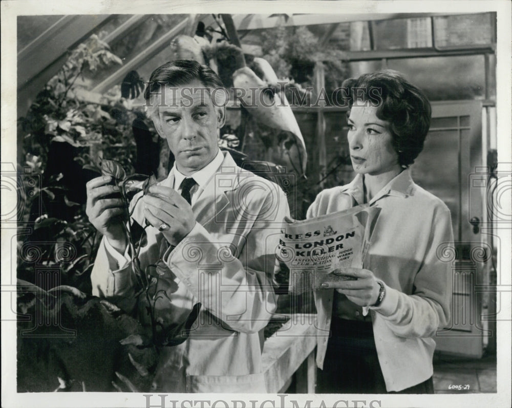 1961 Paramount's "Konga" Thriller M. Gough Margo Johns Scientists - Historic Images