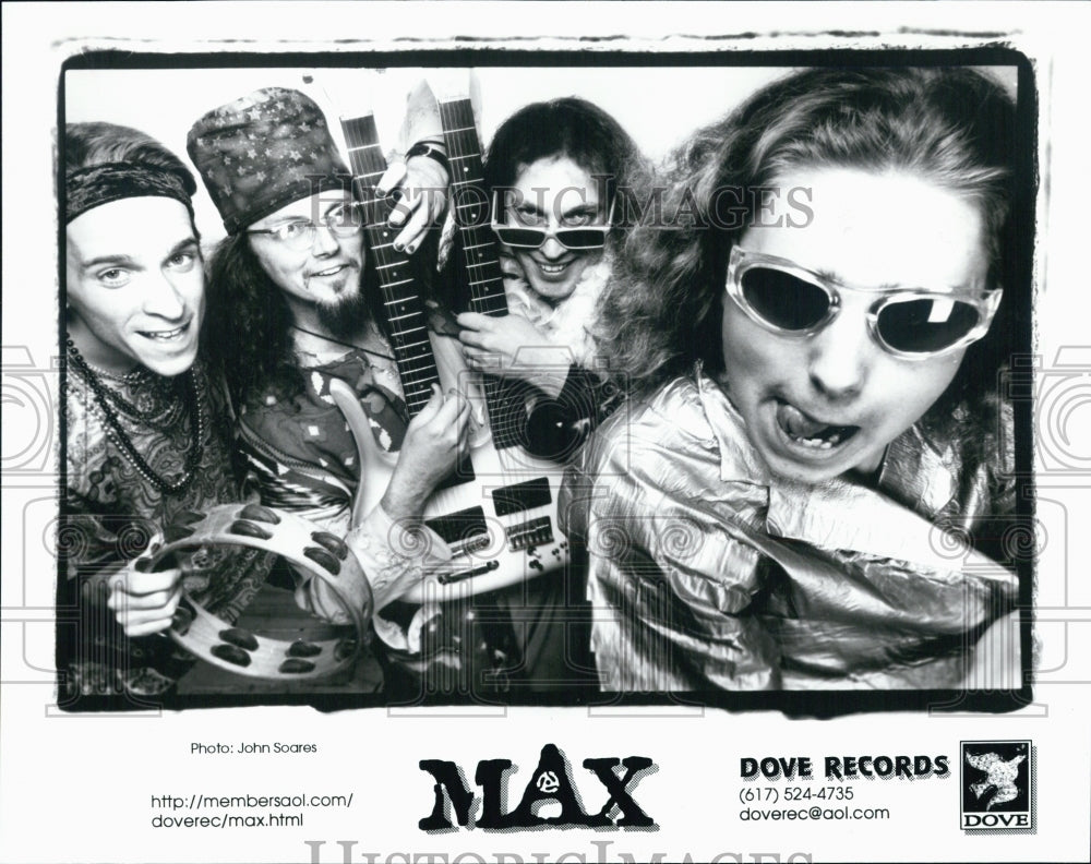 1998 Press Photo Musical group Max. - Historic Images