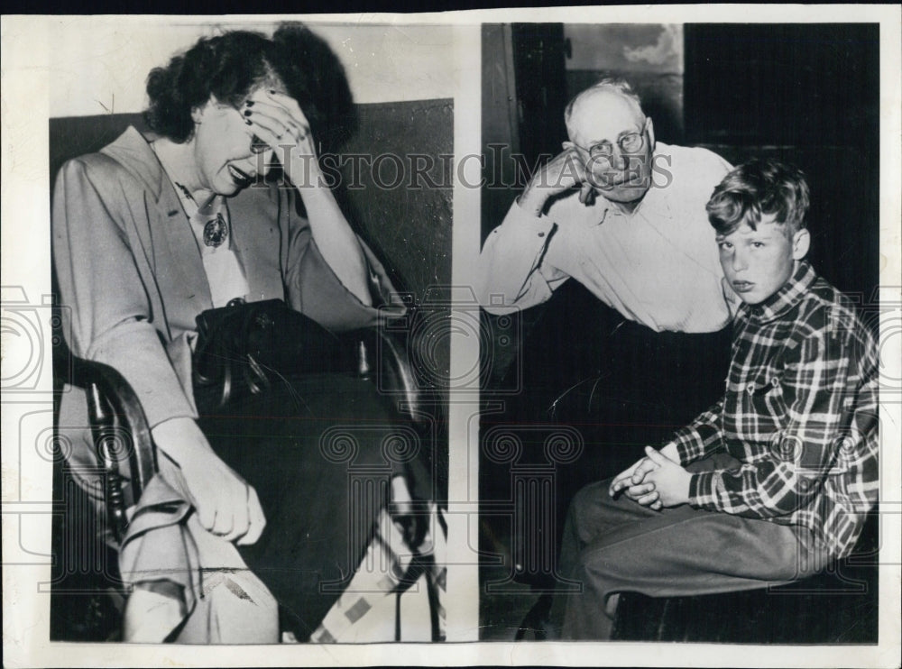 1948 Mrs Antoinette Mallder Anton Romanos Bradley Mallder - Historic Images