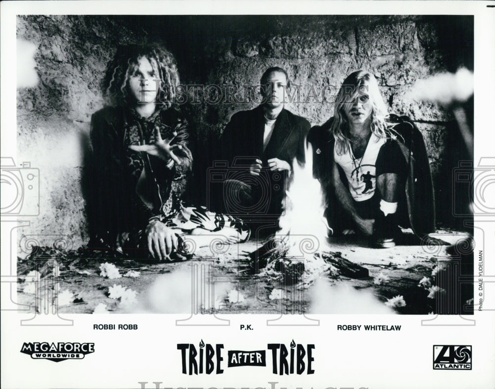 Press Photo Tribe after Tribe, Musicians - Historic Images