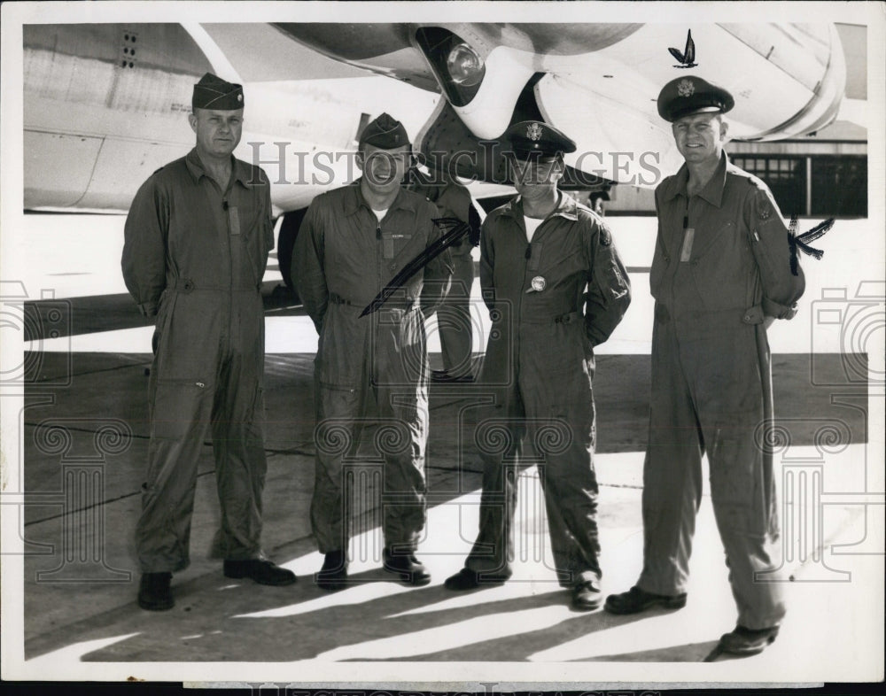 1956 Major Merle J Henderson, LT. Robert Larsh - Historic Images