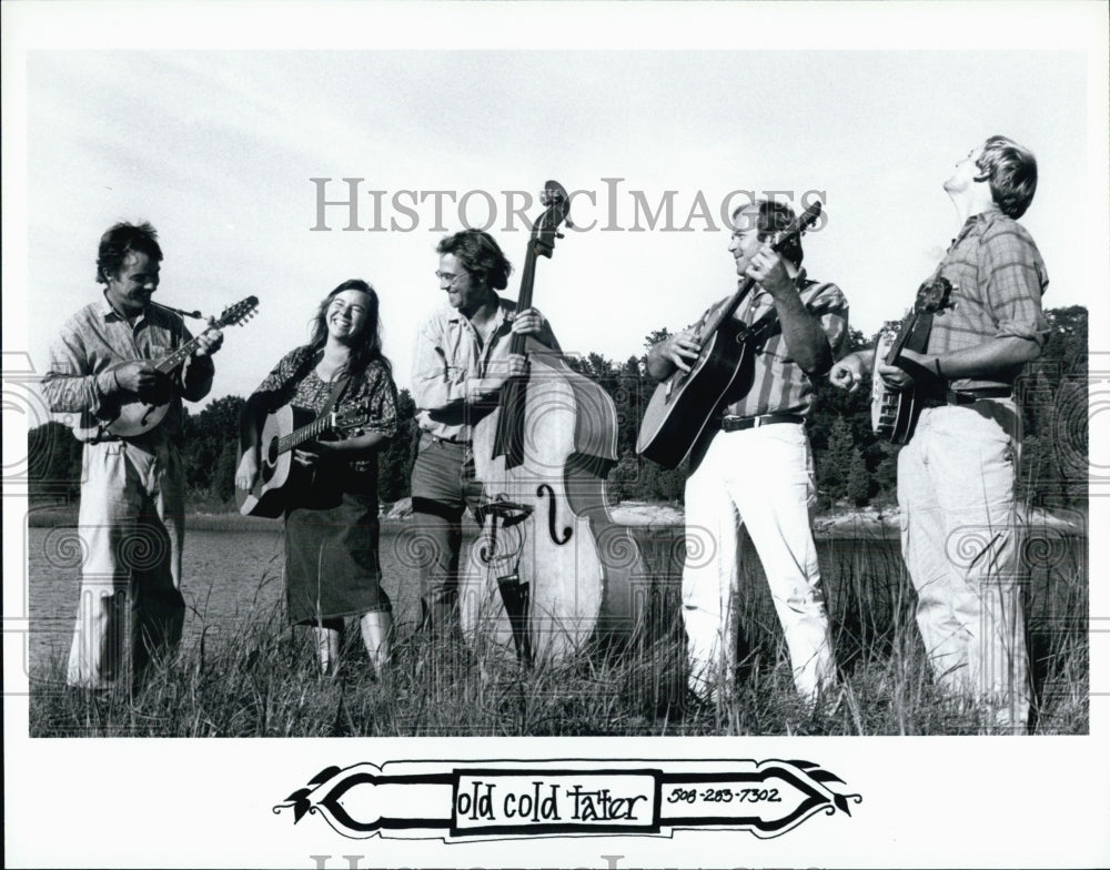 Press Photo Members of the Old Cold Tater Band - Historic Images