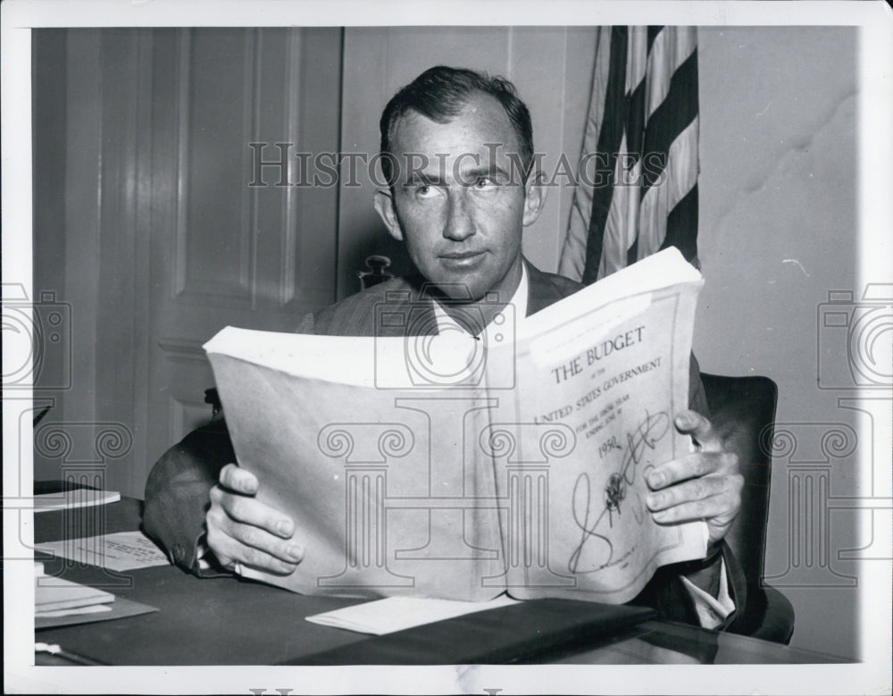 1949 Frank Page, Director of the National Budget - Historic Images