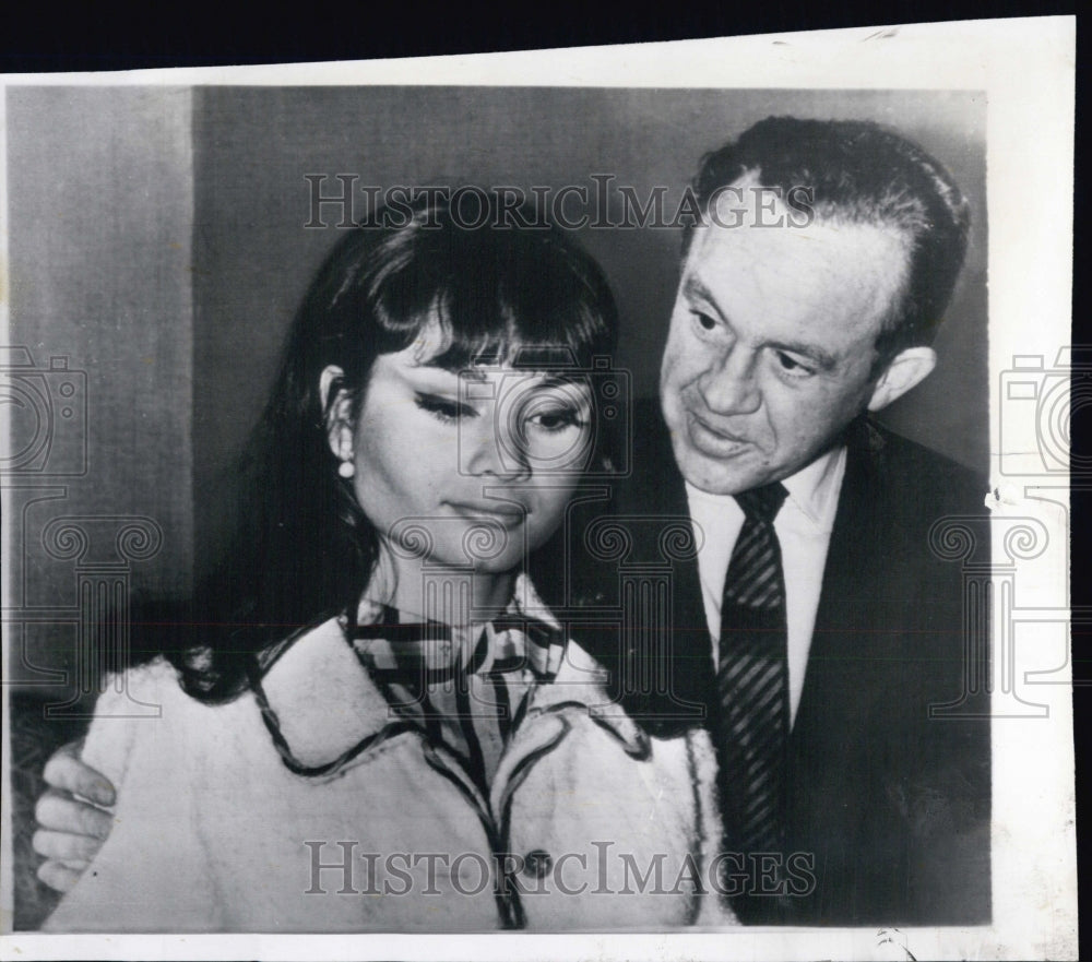 1966 David Pelham and Farideh Farshehi Bakhtiati - Historic Images