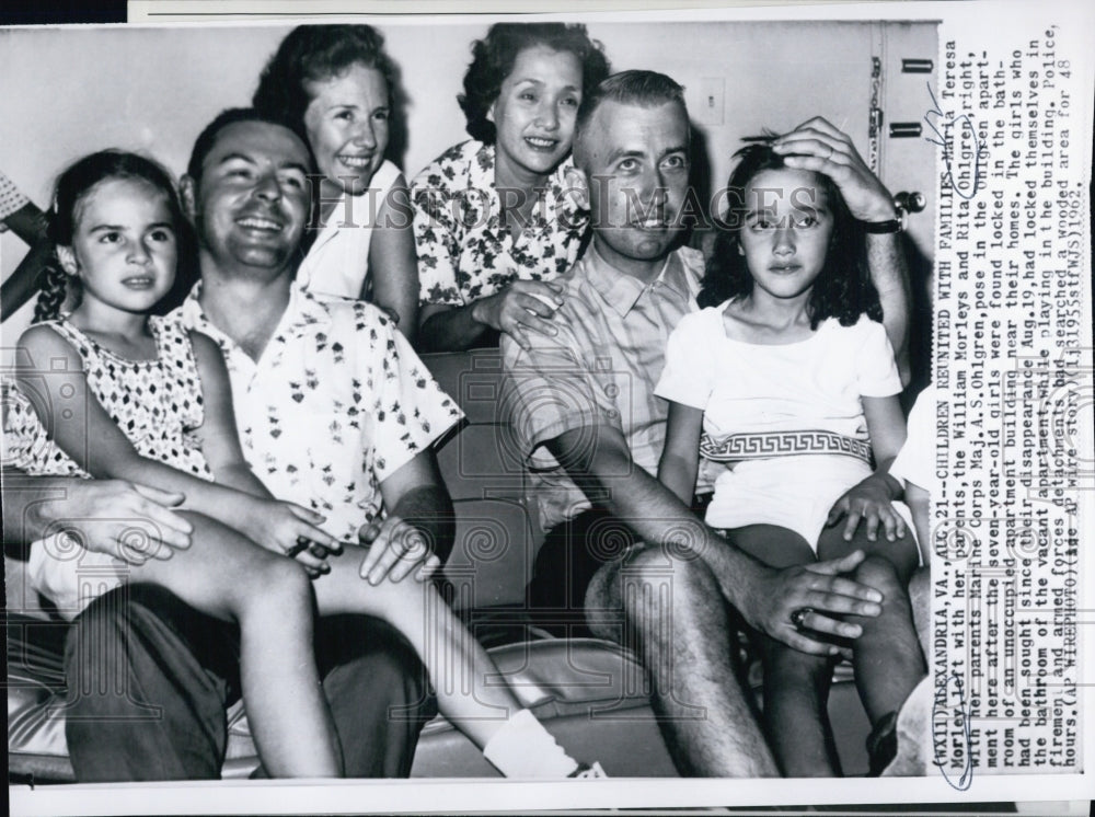 1962 Maria Teresa Merley, William Morleys & Rita Ohlgren - Historic Images
