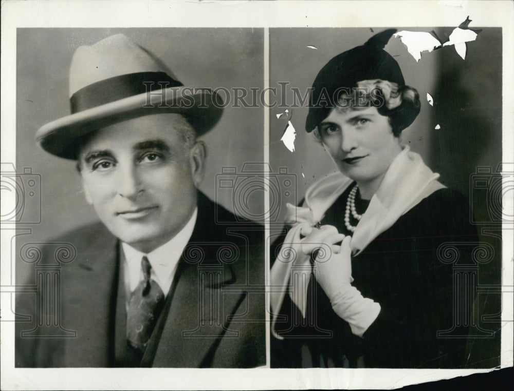 1935 Mrs. Marjorie Post Hutton &amp; Joseph E. Davies Marriage - Historic Images