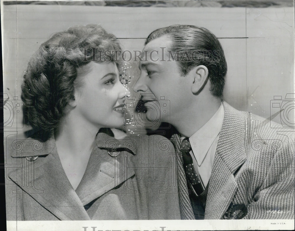 1943 Loraine Day and Robert Young star in "Journey for Margaret" - Historic Images