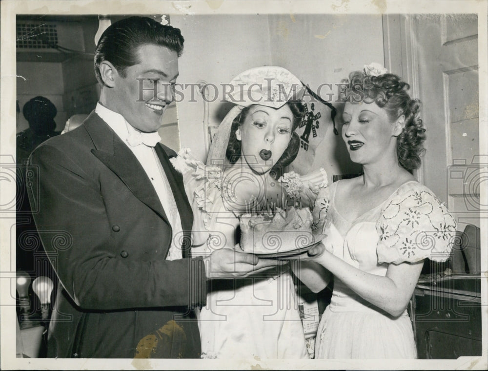 1947 Dorothy Scott birthday party. - Historic Images