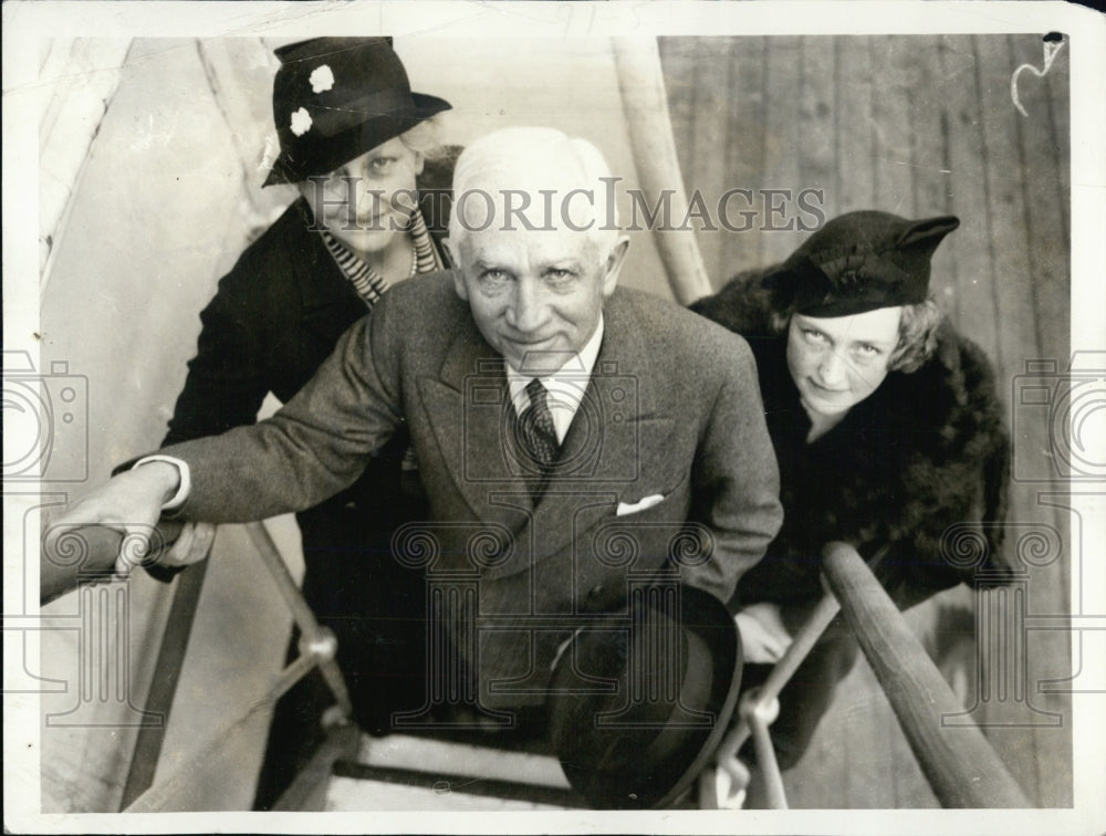 1934 Mr Mrs Norman Davis US Ambassador at Large daugher S P Davis - Historic Images