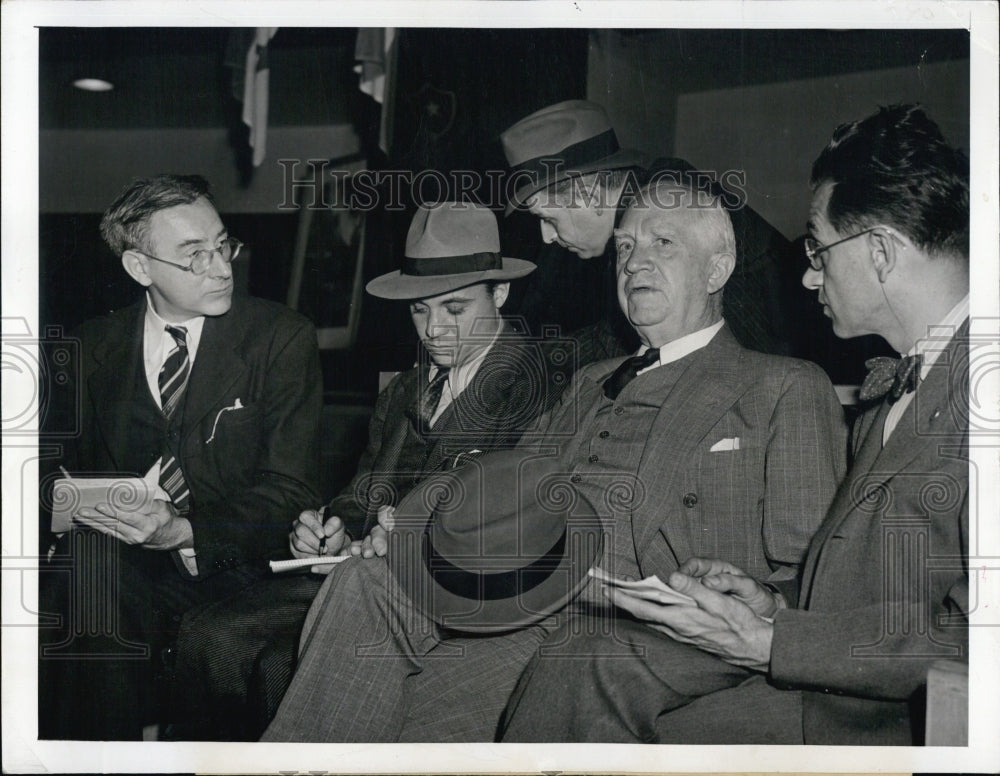 1943 Norman H. Davis director the American Red Cross arrived back in - Historic Images