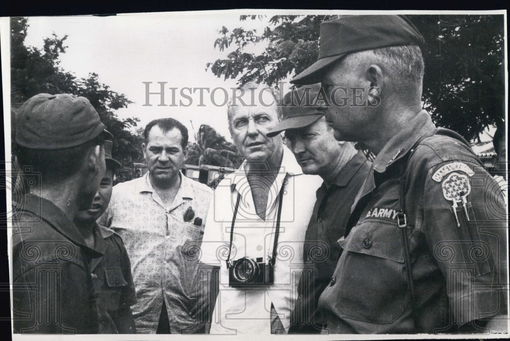 Press Photo newspaper mogul William R. Hearst Jr. during Hearst Task Force - Historic Images