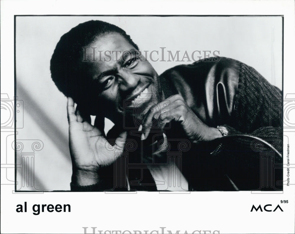 1998 Press Photo Al Green Singer - Historic Images