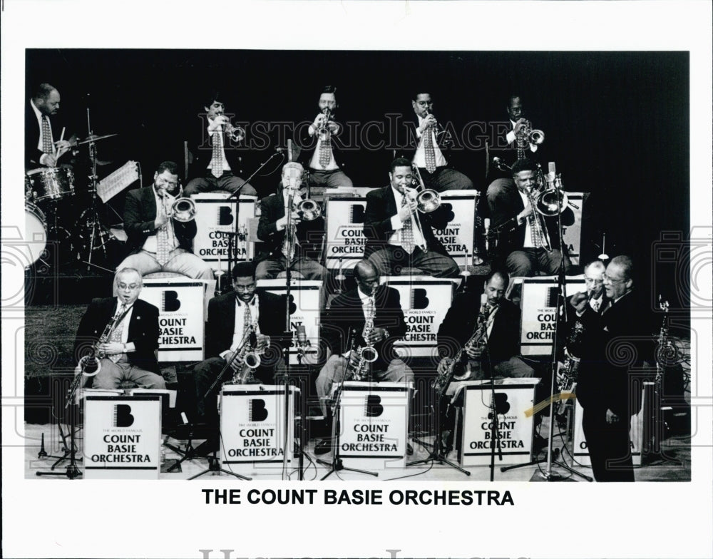 Press Photo The Count Basie Orchestra - Historic Images