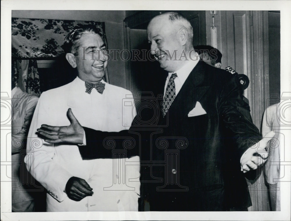 1948 Att. Gen. Tom Clark And Jim Farley At Democratic Party - Historic Images