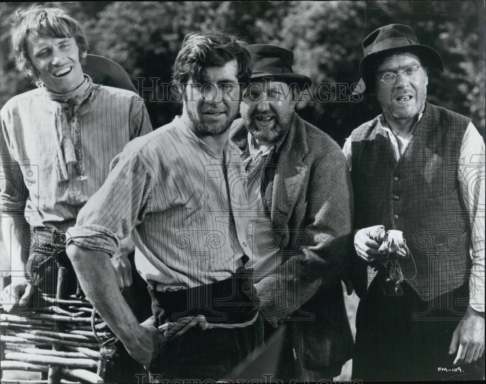 1967 Actor Alan Bates Laurence Carter Paul Dawkins Freddy Jones - Historic Images