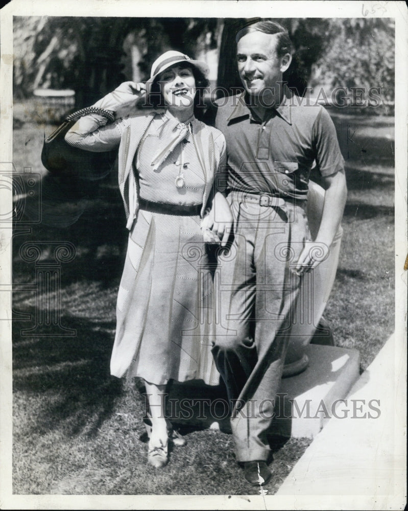 1941 Edna Wallace Hopper &amp; James Mollison - Historic Images