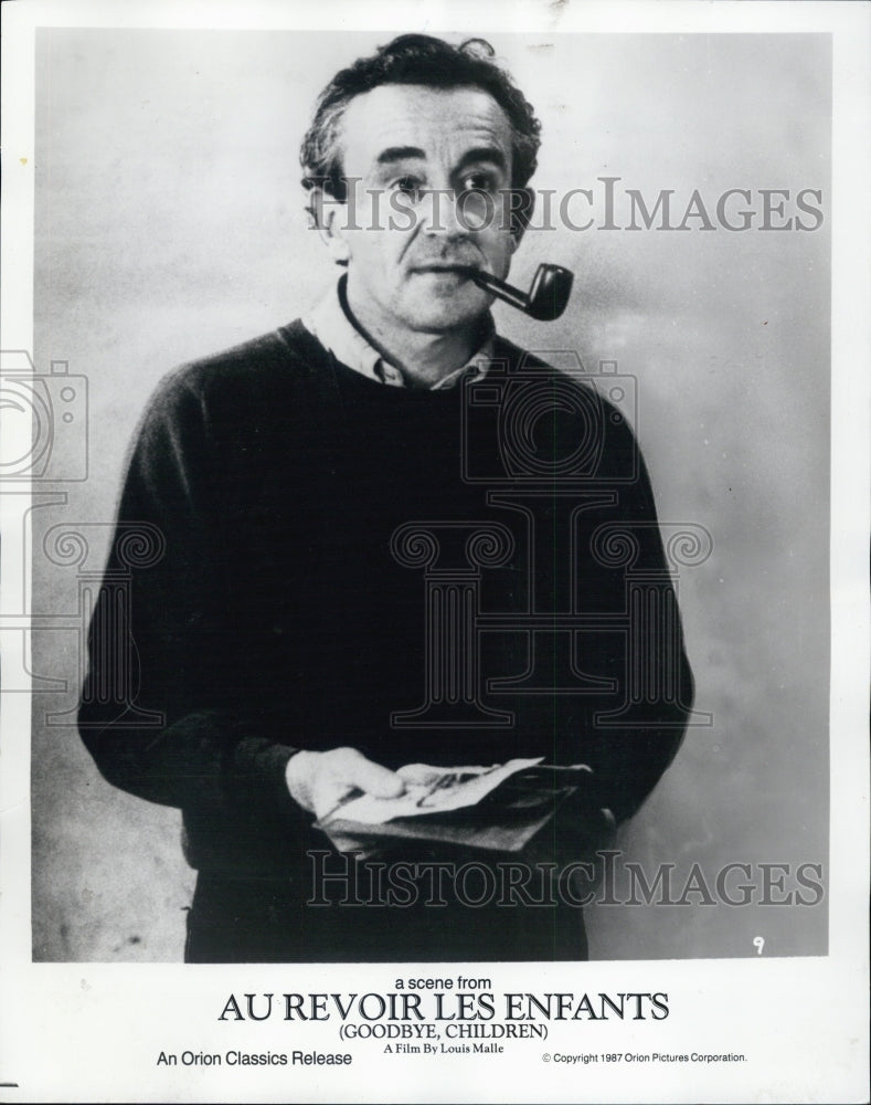 1988 Press Photo Louis Malle director of &quot;Au Revoir Les Enfants&quot; - Historic Images