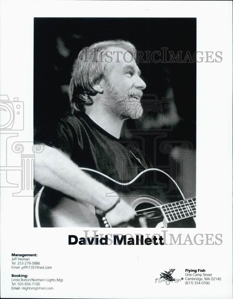 Press Photo David Mallett - Historic Images