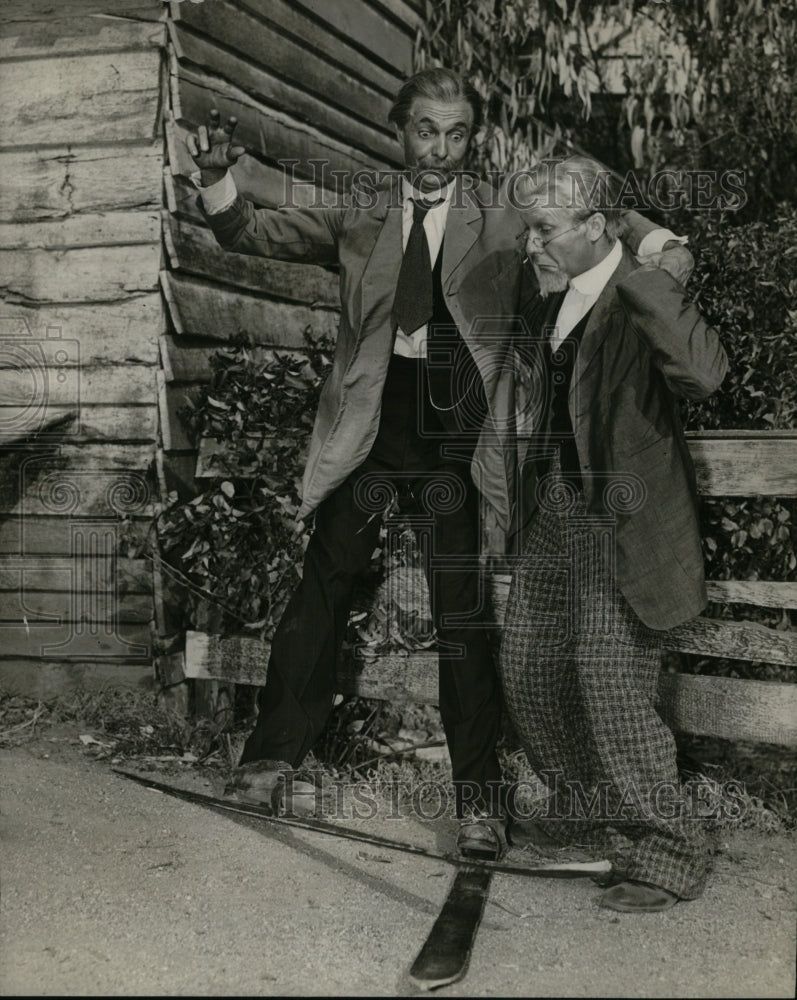 1939 A scene from "Lun and Abner" on CBS - Historic Images