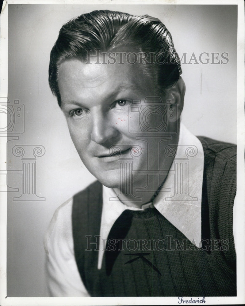 1949 Singer Baritone Art Lund - Historic Images