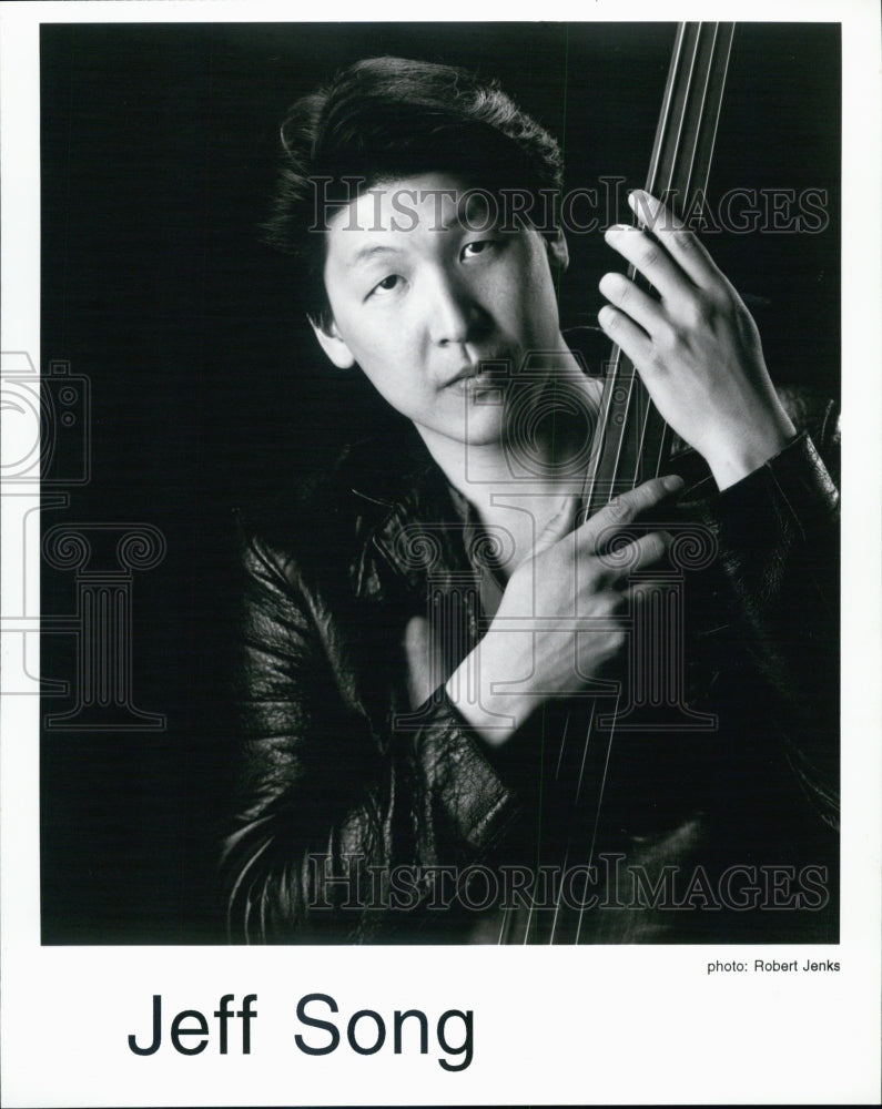 1997 Press Photo Musician Jeff Song - Historic Images