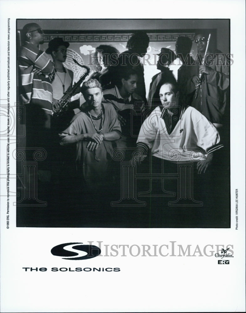 1993 Press Photo The Solsonics - Historic Images