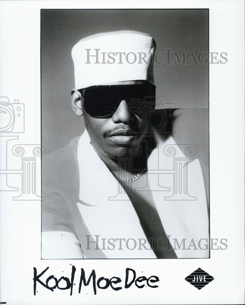 Press Photo Kool Moe Dee, Singer - Historic Images
