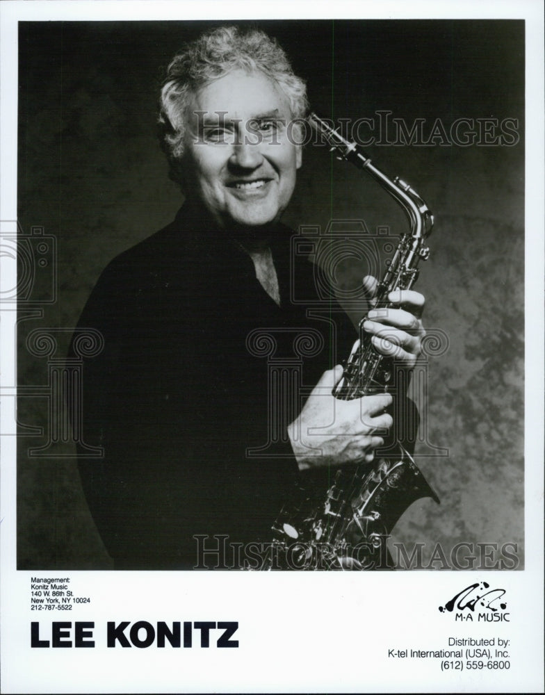 1994 Press Photo Jazz composer and saxophonist Lee Konitz - Historic Images