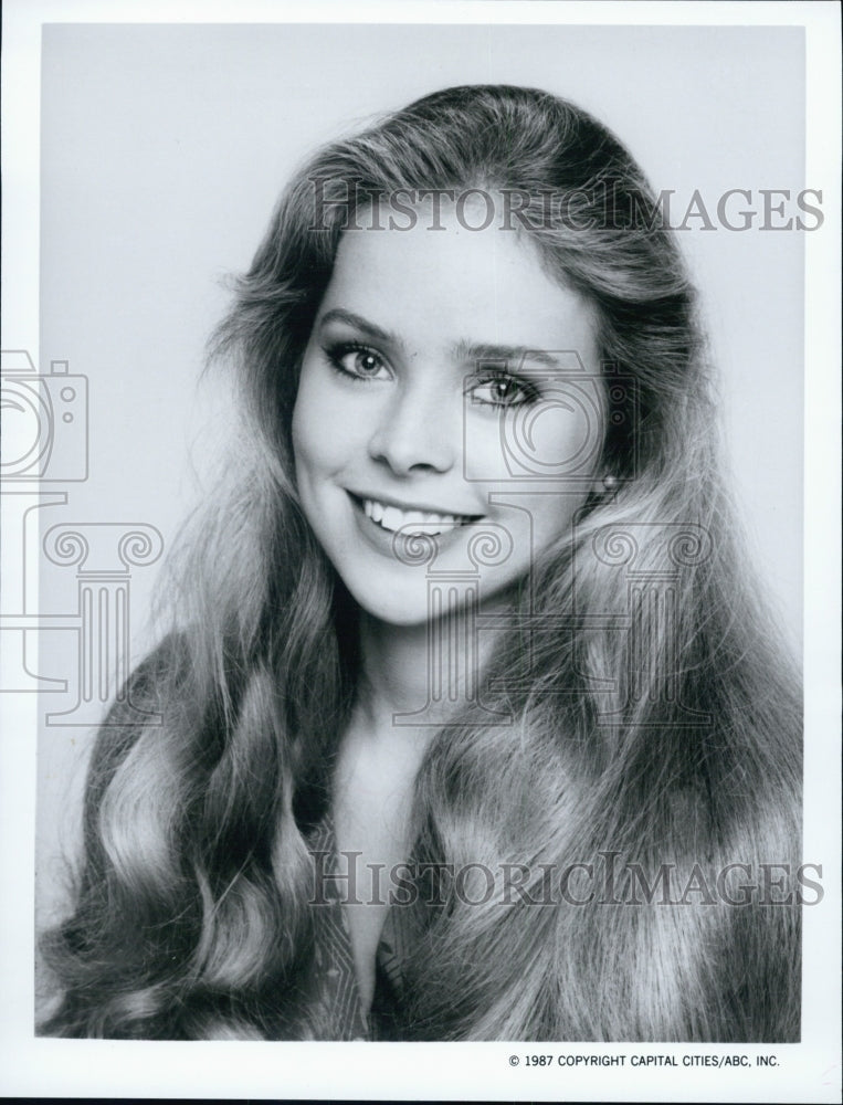 1987 Press Photo Kristina Malandro in &quot;Fame, Fortune and Romance&quot; - Historic Images