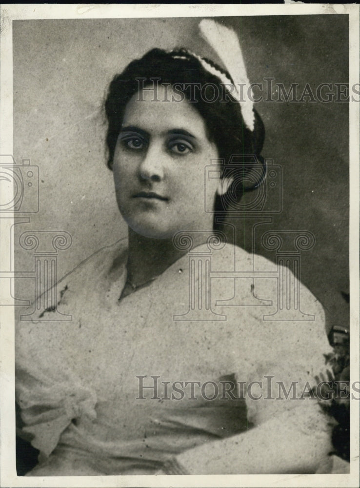 Press Photo Mrs Vincenzo Lombardi - Historic Images