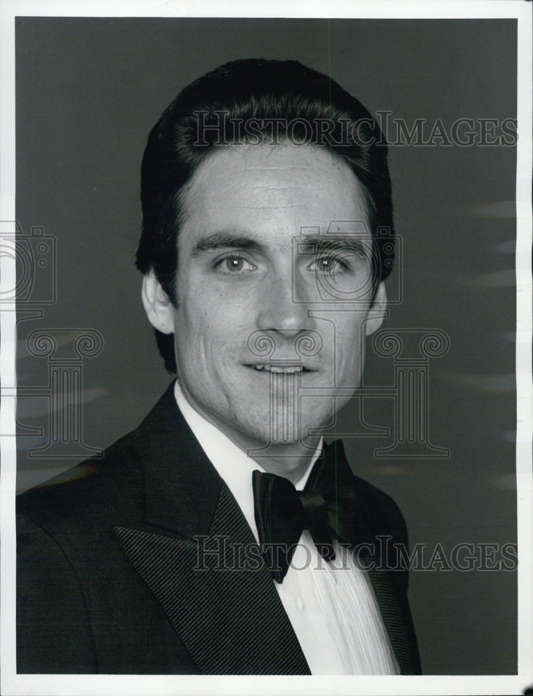 1979 Press Photo Bill Lombardo, nephew of Guy, hosts CBS New Year's Eve show - Historic Images