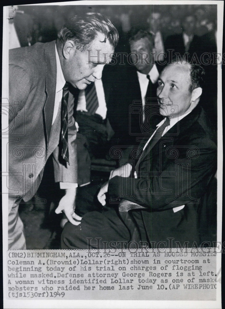 1945 Coleman (Brownie ) Lollar, Atty nGeorge Rogers - Historic Images