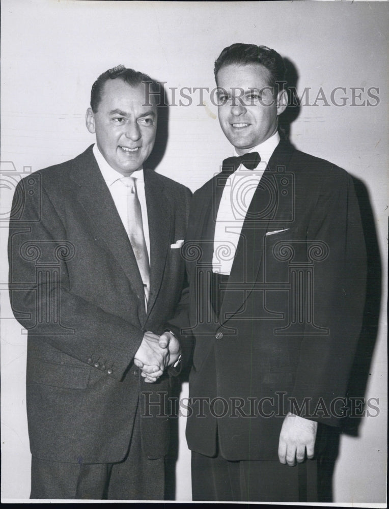 1953 A picture of Woody Herman &amp; Abbey Albert - Historic Images