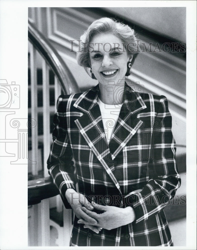 1990 Press Photo Carolina Herrera. - Historic Images