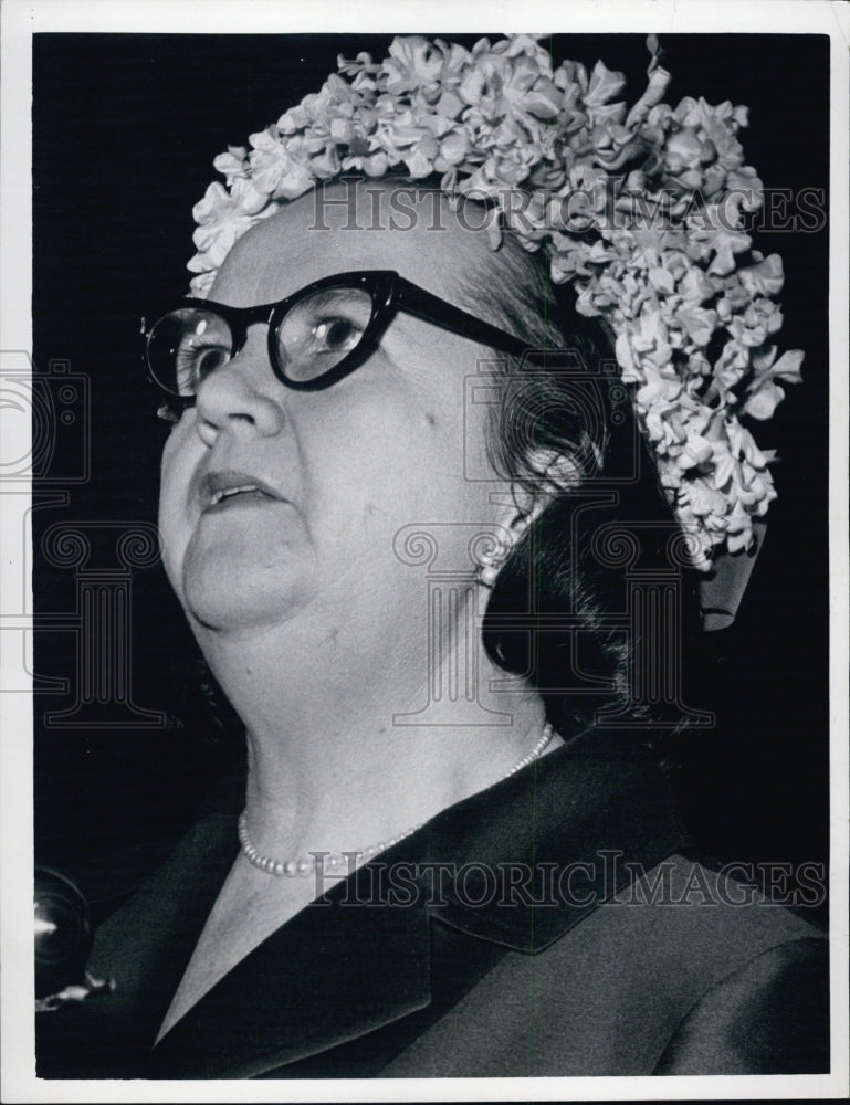 1967 Louise Day Hicks, racial imbalance hearings. - Historic Images