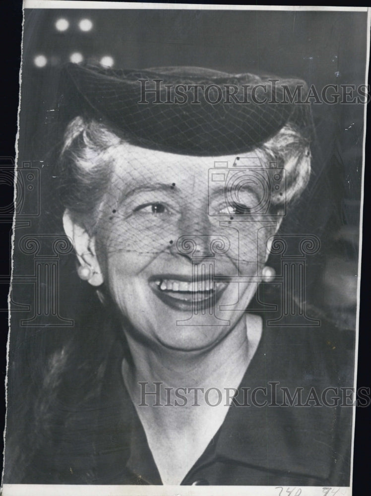 1958 Frieda Hennock,FCC Commissioners Inquiry - Historic Images