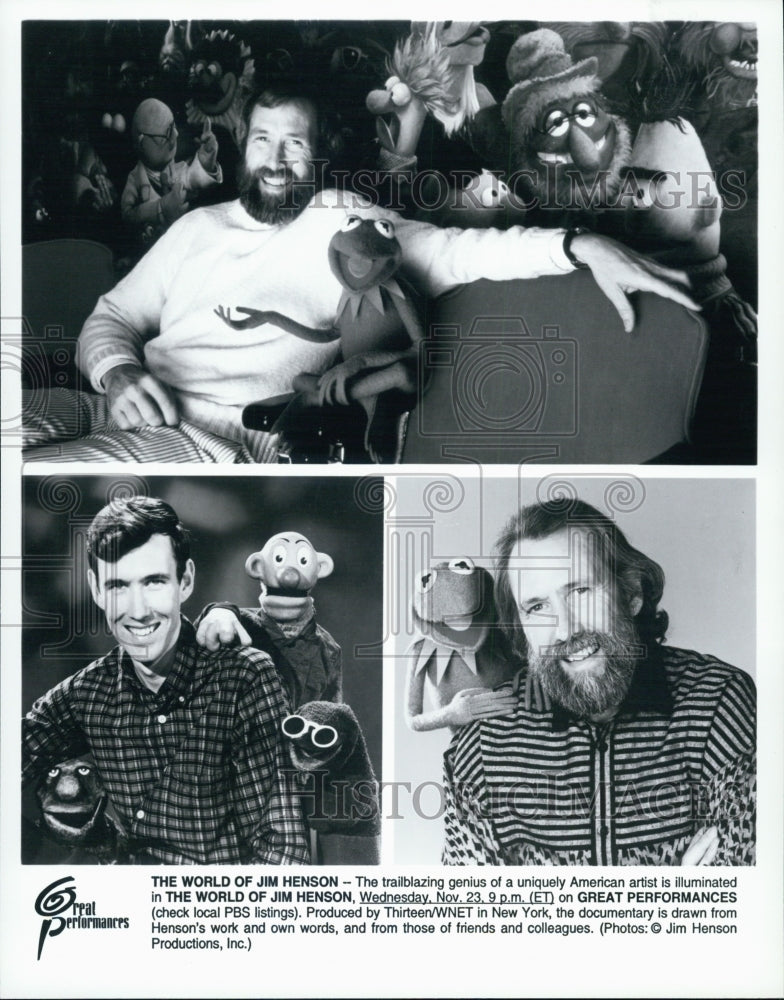 Press Photo World of Jim Henson Muppets - Historic Images