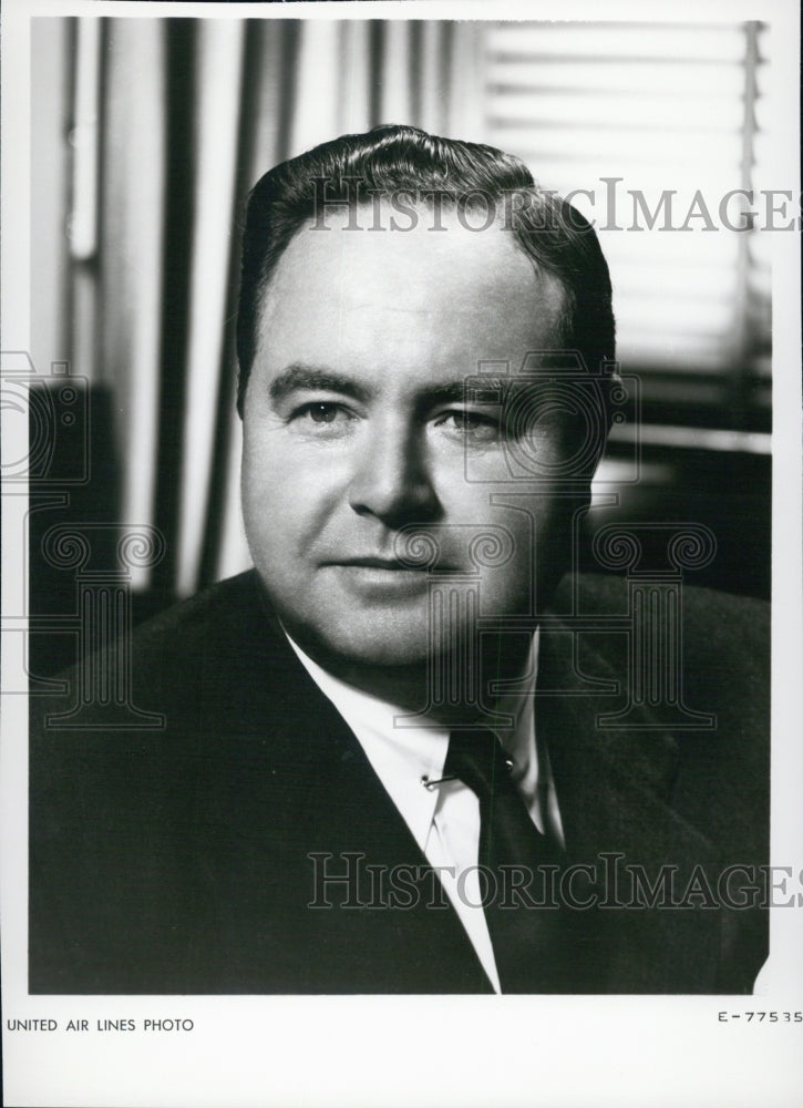 1951 J. A. Herlihy of United Air Lines - Historic Images