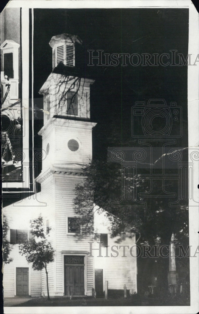 Press Photo St John&#39;s Church,Patrick Henry Famous Liberty Speech - Historic Images
