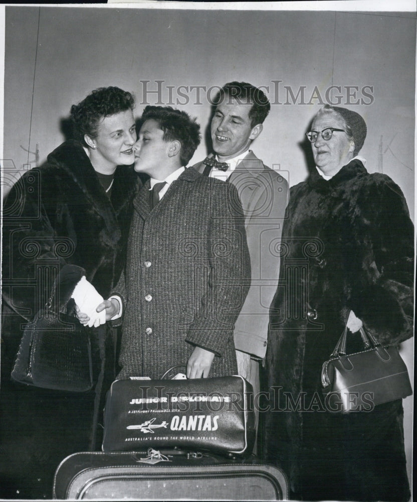 1960 Fred Hennessey, Mr. &amp; Mrs. Hennessey &amp; Mrs. - Historic Images