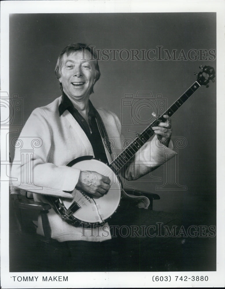 1989 Press Photo Tommy Makem - Historic Images