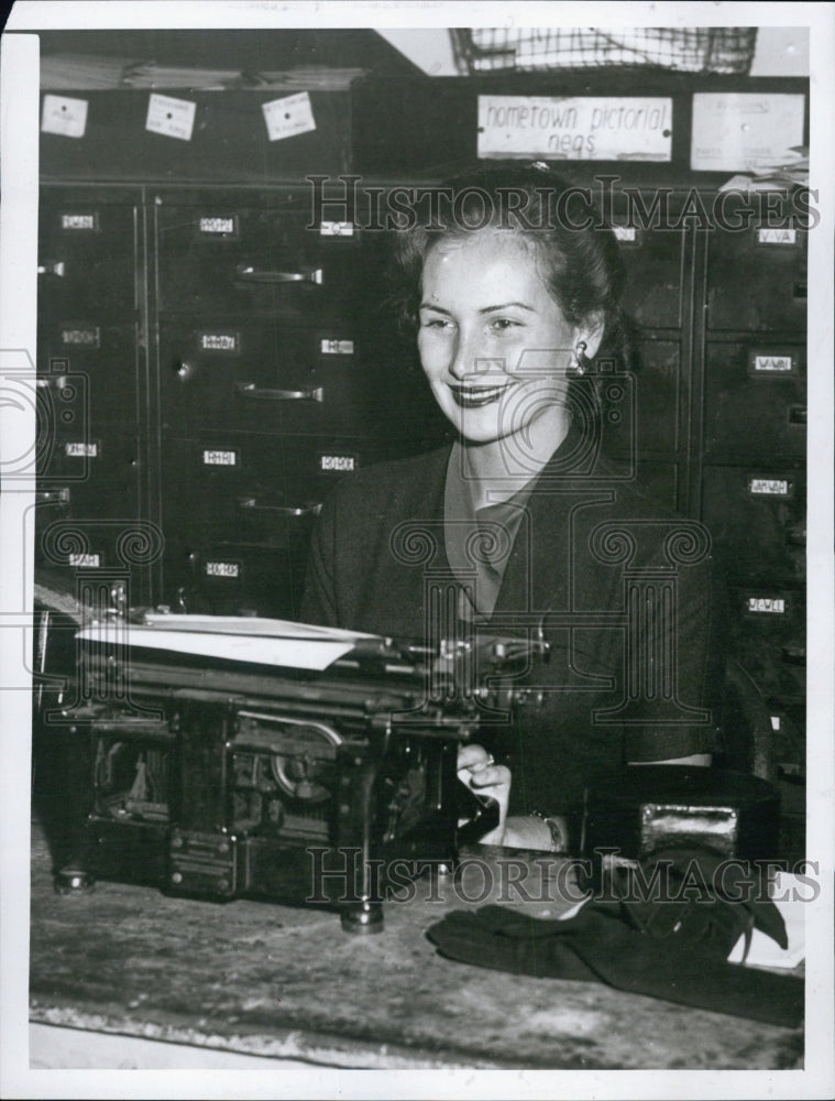 1955 Miss Massachusetts Virginia Maffucci - Historic Images