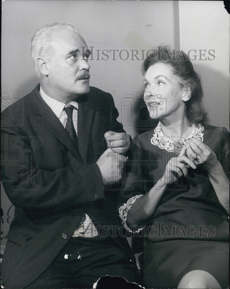 1967 Actor Patrick Magee & Maureen O'Sullivan "Keep It in the Family - Historic Images