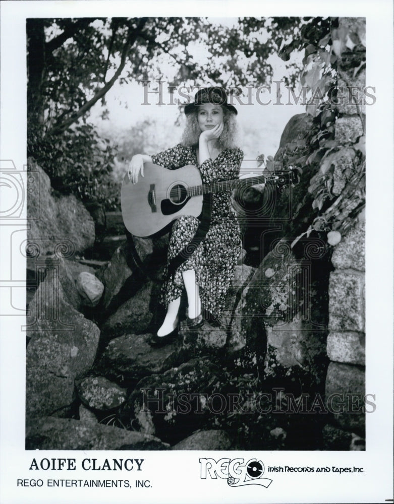 Press Photo Irish Recording Artist Aoife Clancy - Historic Images