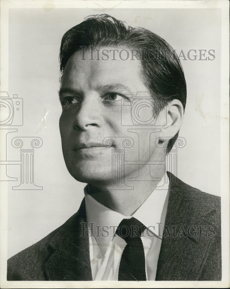 1959 Press Photo Michael Higgins,in&quot;J.B.&quot; at Colonial Theatre - Historic Images